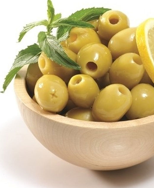 Seedless Green Olives